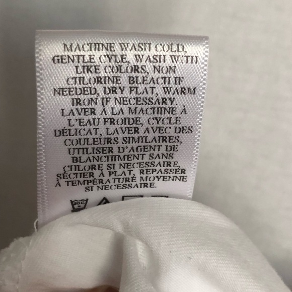 A.L.C. Blouse White Puff Shoulder Long Sleeve Blouse XS - Picture 9 of 12